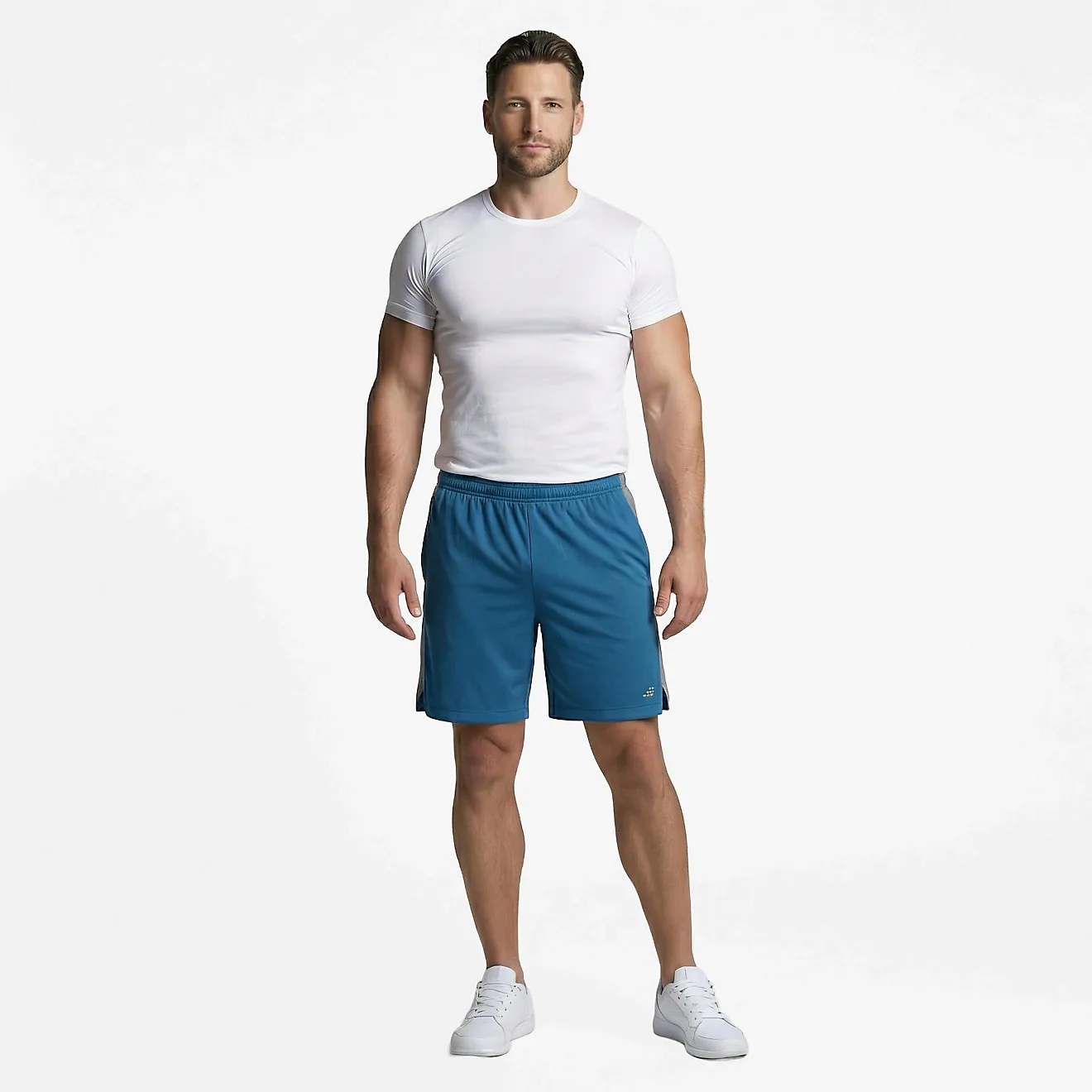 bcg mens turbo solid shorts 8 in